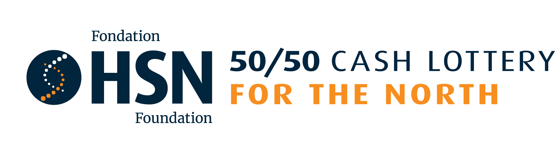 50/50 Cash Lottery Logo